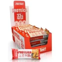 Nutrisport protein bar dark chocolate orange bio 24uds