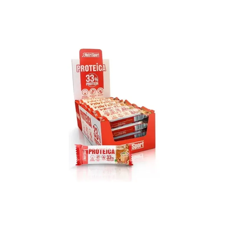 Nutrisport pack barrita proteica avellana praline 24x44g | Farmacia Barata
