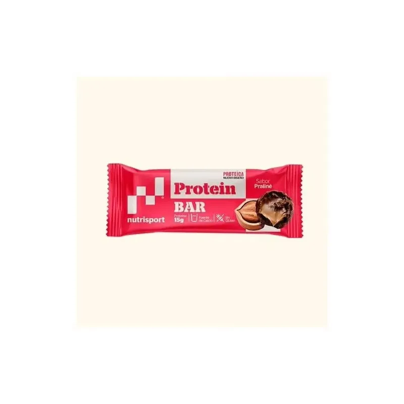 Nutrisport pack barrita proteica avellana praline 24x44g | Farmacia Barata