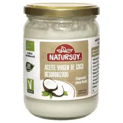 Natursoy aceite de coco desodorizado especial freír eco 400g