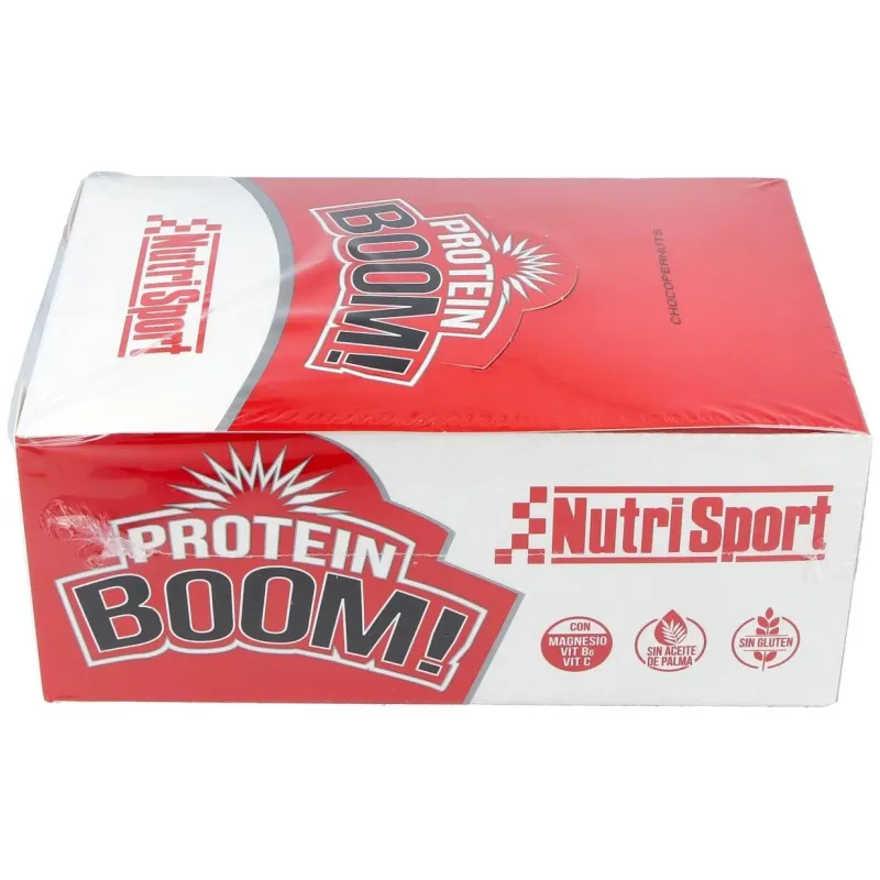 Protein boom barritas chocopeanuts 24ud. | Farmacia Barata Protein boom barritas chocopeanuts 24ud. | Farmacia Barata