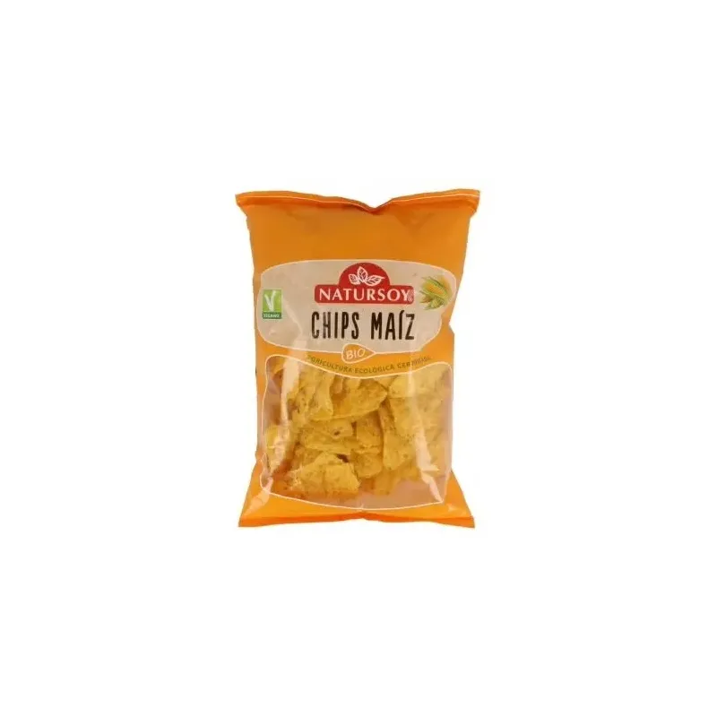 Natursoy chips de maíz bio 125g | Farmacia Barata
