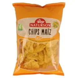 Natursoy chips de maíz bio 125g | Farmacia Barata