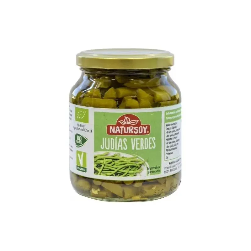 Natursoy judias verdes conserva bio 340g | Farmacia Barata Natursoy judias verdes conserva bio 340g | Farmacia Barata