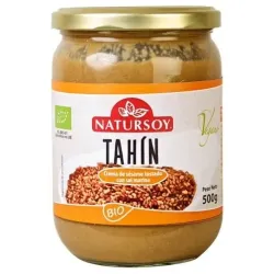 Natursoy tahin tostado con sal marina eco 500g