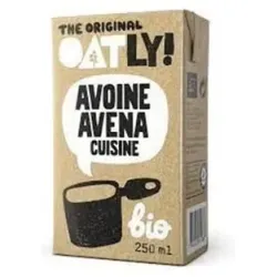 Oatly crema leche avena para cocinar bio 250ml