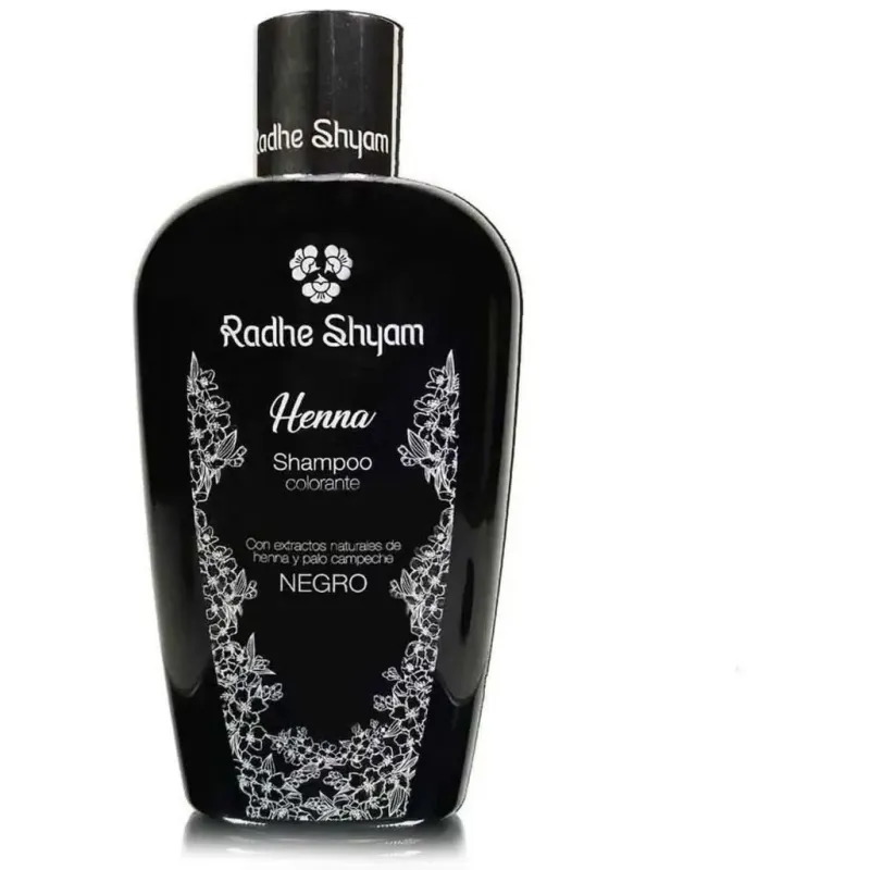 Radhe shyam champú henna color negro 400ml | Farmacia Barata Radhe shyam champú henna color negro 400ml | Farmacia Barata