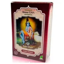 Radhe shyam henna color botanical caoba intenso 100g