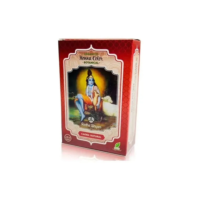Radhe shyam henna color botanical caoba natural 100g | Farmacia Barata Radhe shyam henna color botanical caoba natural 100g | Farmacia Barata