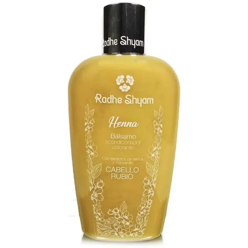 Balsamo acondicionador henna color rubio 400ml. | Farmacia Barata