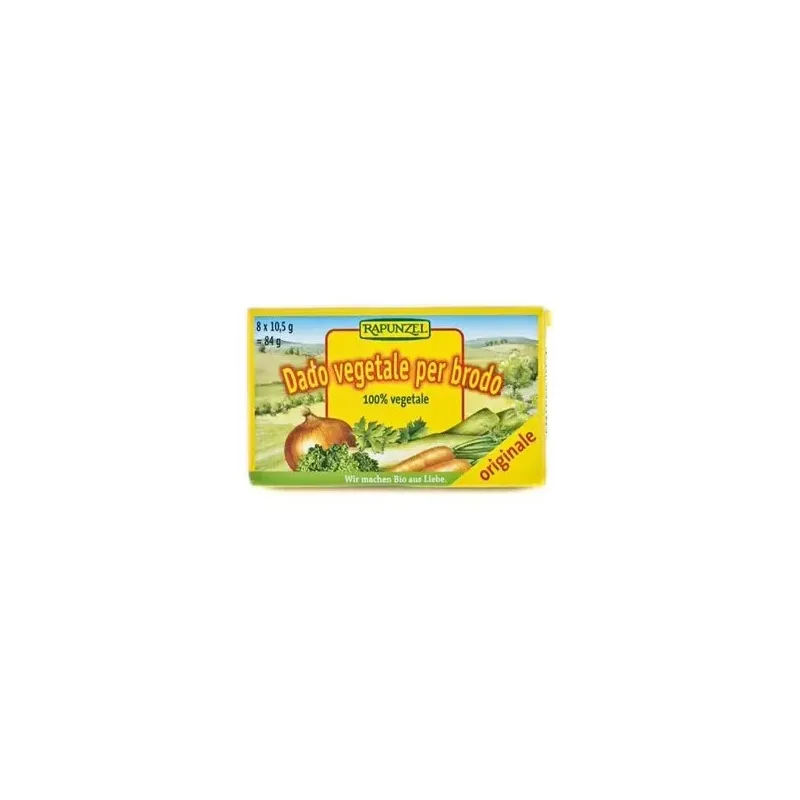 Rapunzel caldo de verduras cubitos bio 8uds | Farmacia Barata