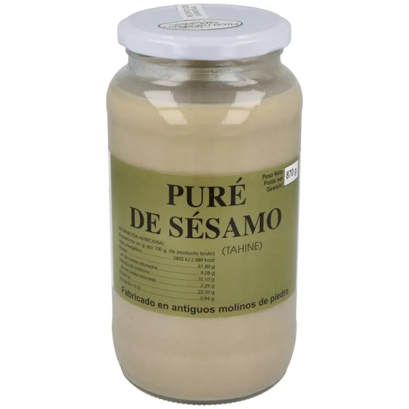 Sain tahin puré de sésamo sin gluten 870g | Farmacia Barata Sain tahin puré de sésamo sin gluten 870g | Farmacia Barata