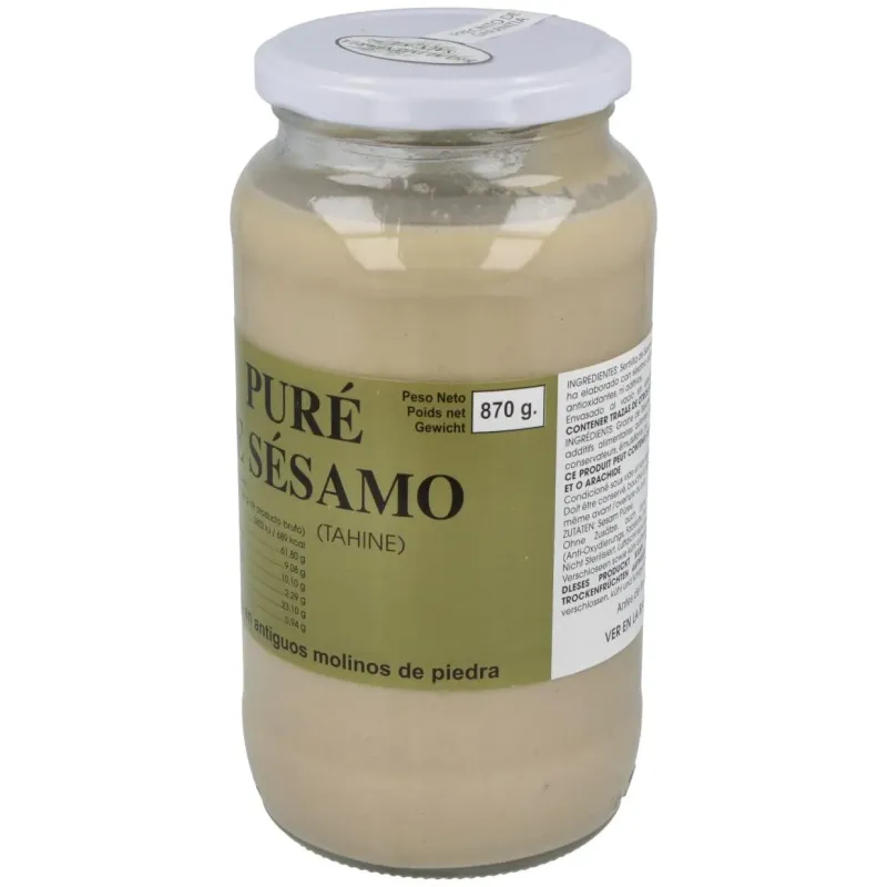 Sain tahin puré de sésamo sin gluten 870g | Farmacia Barata Sain tahin puré de sésamo sin gluten 870g | Farmacia Barata