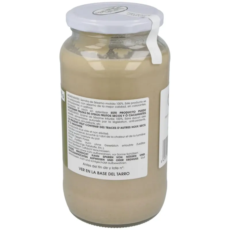 Sain tahin puré de sésamo sin gluten 870g | Farmacia Barata Sain tahin puré de sésamo sin gluten 870g | Farmacia Barata