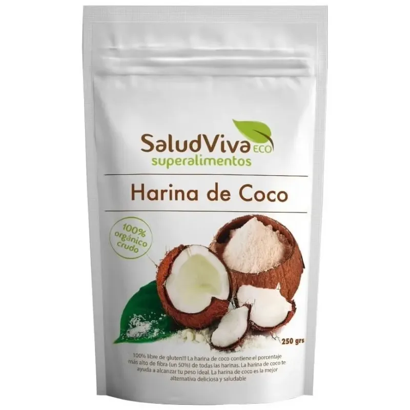 Harina de coco 250gr. bio sg vegan | Farmacia Barata