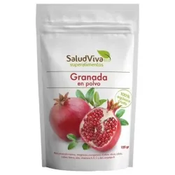 Salud Viva Granada en Polvo Eco sin Gluten sin Azúcar Vegano, 125 g