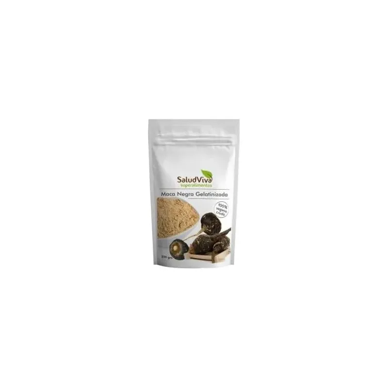Maca negra gelatinizada 250gr. sg s/a vegan | Farmacia Barata