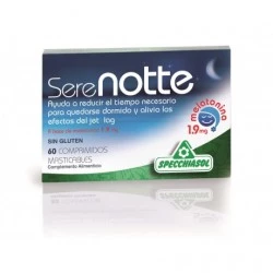 Specchiasol Serenotte Melatonina 1,8 mg, 60 Comp masticables.