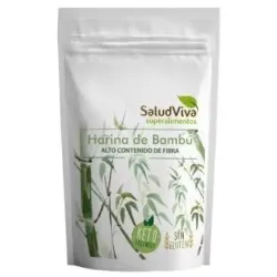 Salud viva harina de bambú polvo sin gluten 375g
