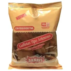 Sanavi Galletas Artesano sin Azúcar S/Sal, 300 g