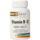 Solaray Vitamina B-12 & Ácido fólico, 90 Comp. Subl.
