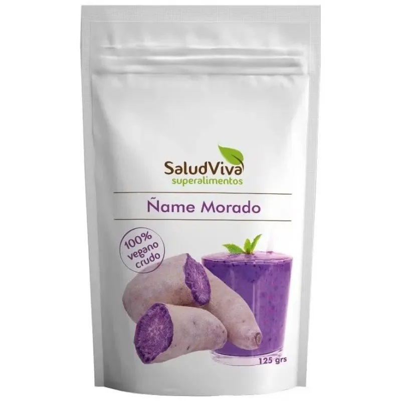 Salud viva ñame morado en polvo 125g | Farmacia Barata