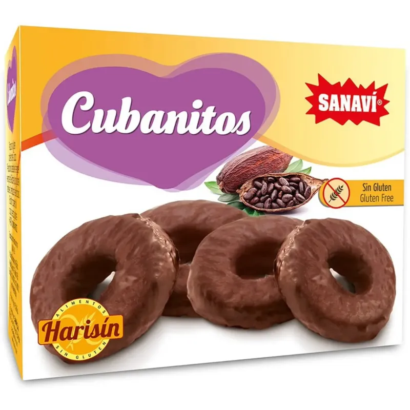 Roscos cubanitos cubiertos de cacao 150gr. s/g | Farmacia Barata Roscos cubanitos cubiertos de cacao 150gr. s/g | Farmacia Barata
