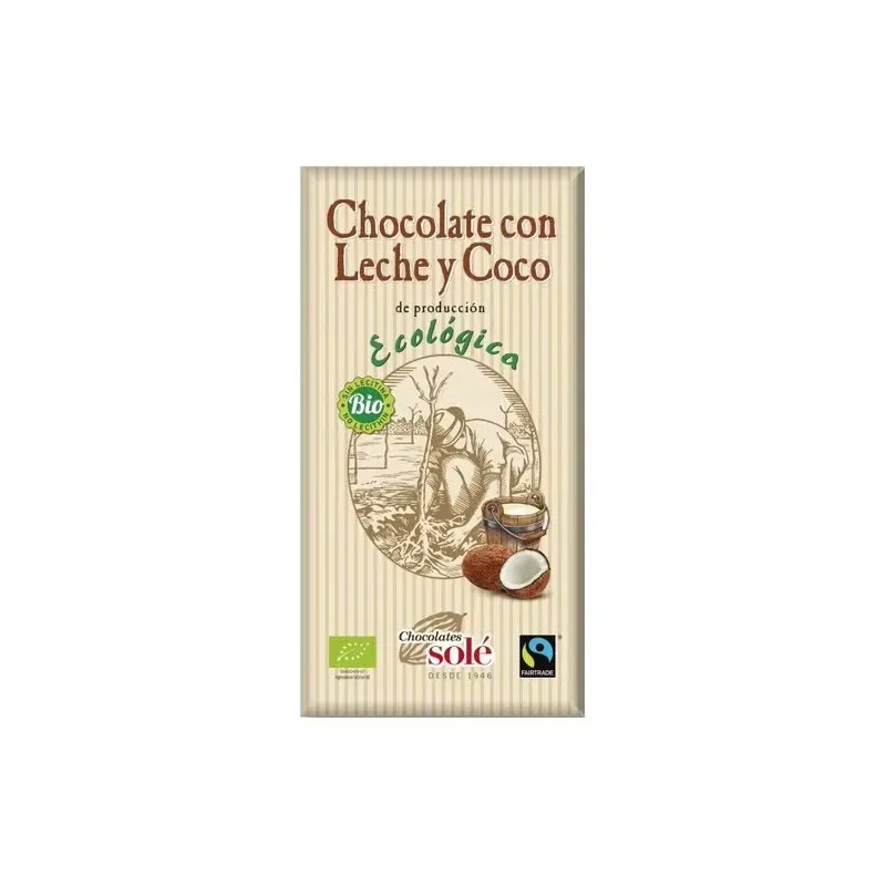Chocolates sole chocolate negro con agave 73% 100g | Farmacia Barata