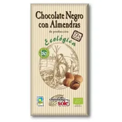 Chocolates sole chocolate bitter 73% cocoa con almendra 150g