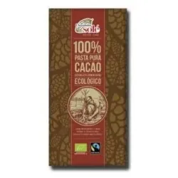 Chocolate negro 100% 100gr. eco sg