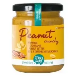 Terrasana crunchy peanut crema de cacahuete 250g
