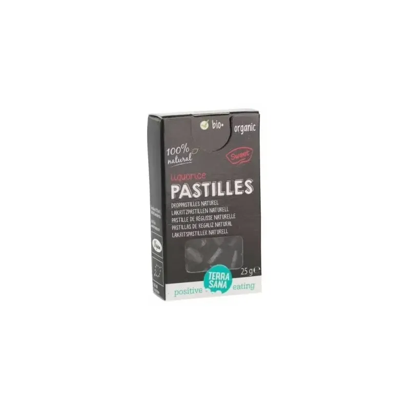 Terrasana pastilla regaliz natural bio 25g | Farmacia Barata