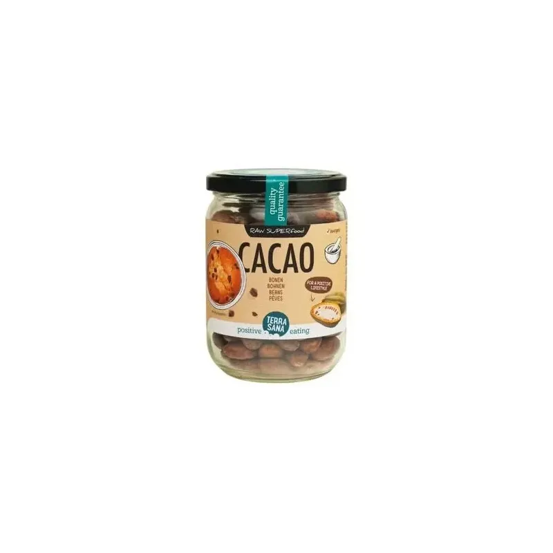 Terrasana raw cacao en grano bio orgánico 250g | Farmacia Barata
