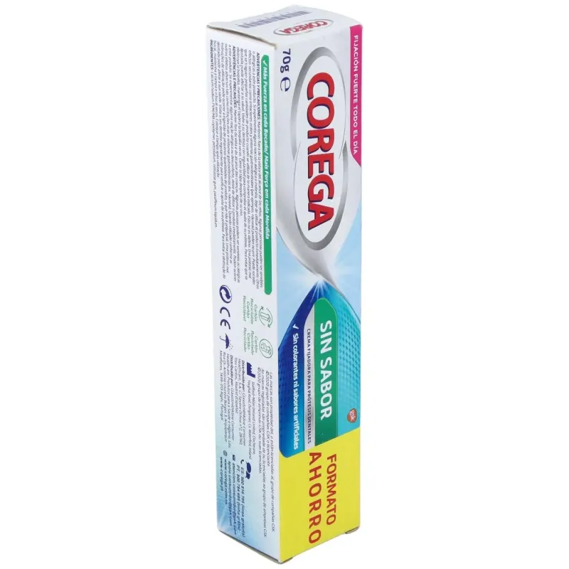 Corega sin sabor 70gr. | Farmacia Barata