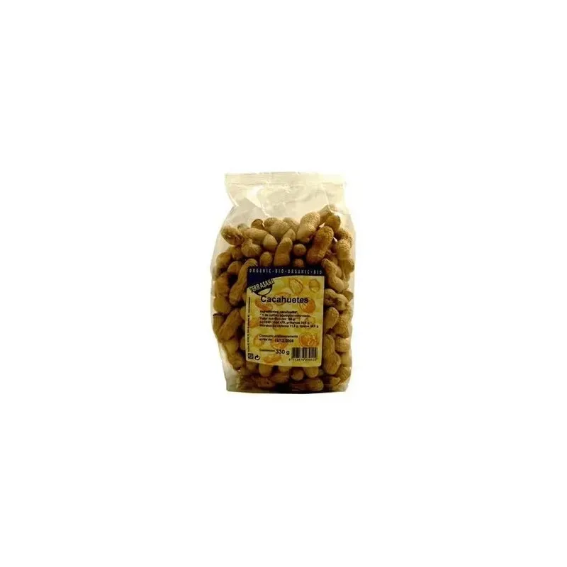 Cacahuetes con cascara 330gr. vegan | Farmacia Barata