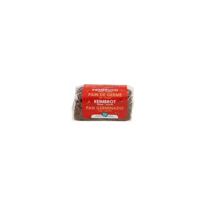 Pan de trigo germinado 400gr. vegan | Farmacia Barata
