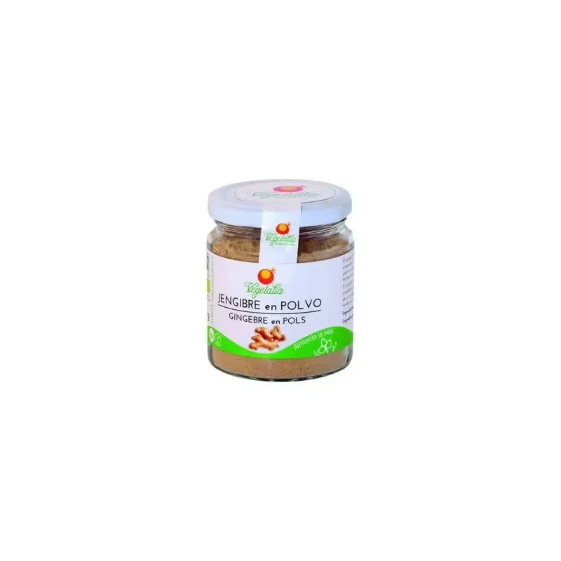Vegetalia jengibre polvo bio vegan 80g | Farmacia Barata