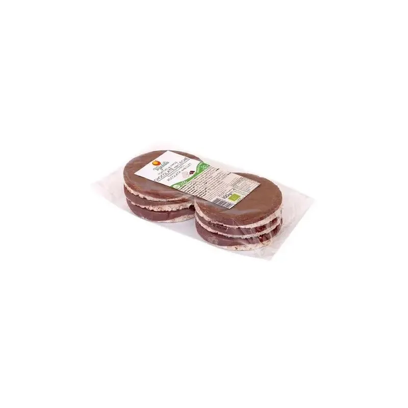 Vegetalia tortitas de arroz chocolate con leche bio 100g | Farmacia Barata