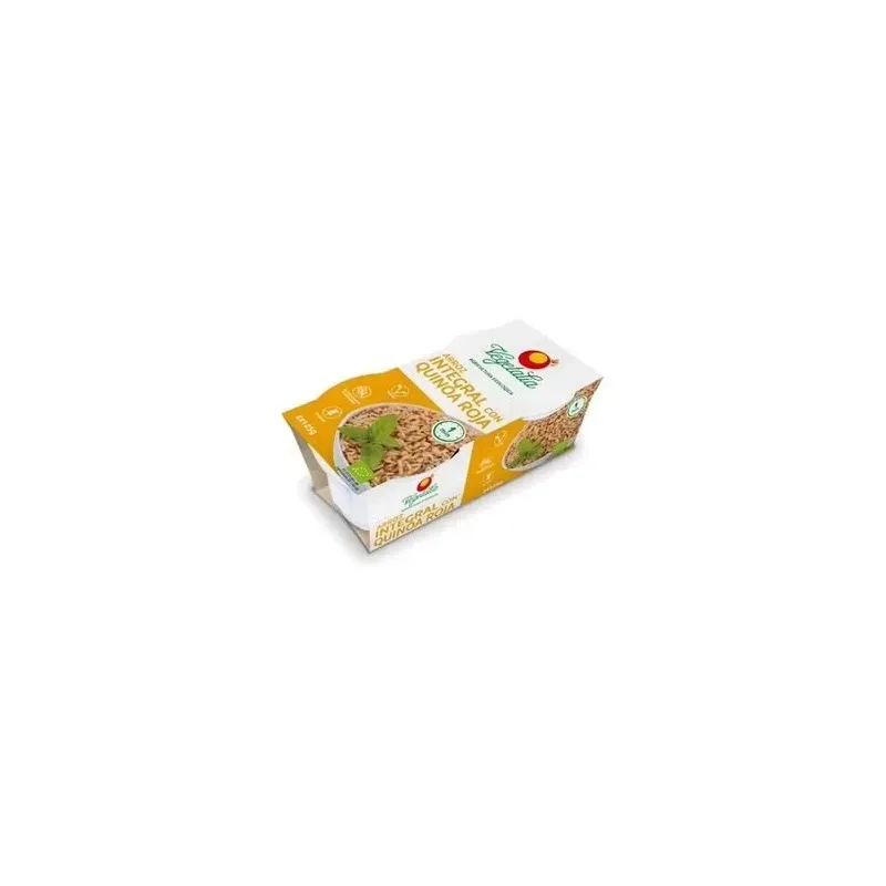 Vegetalia arroz integral y quinoa roja bio 2x125g | Farmacia Barata