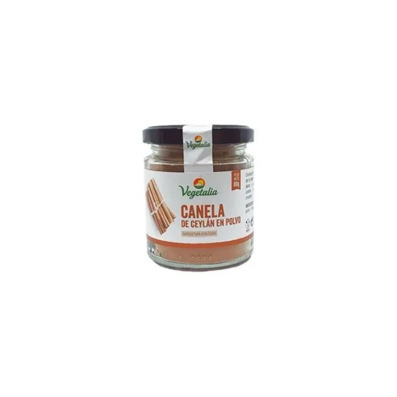 Vegetalia canela polvo bio vegano 80g | Farmacia Barata