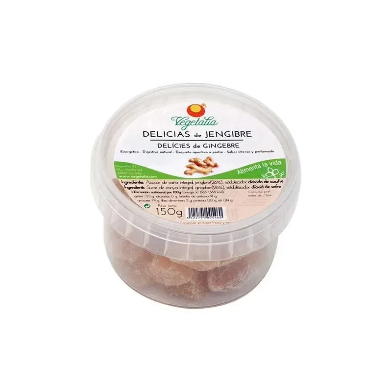 Delicias de jengibre caramelos de goma 150gr. | Farmacia Barata