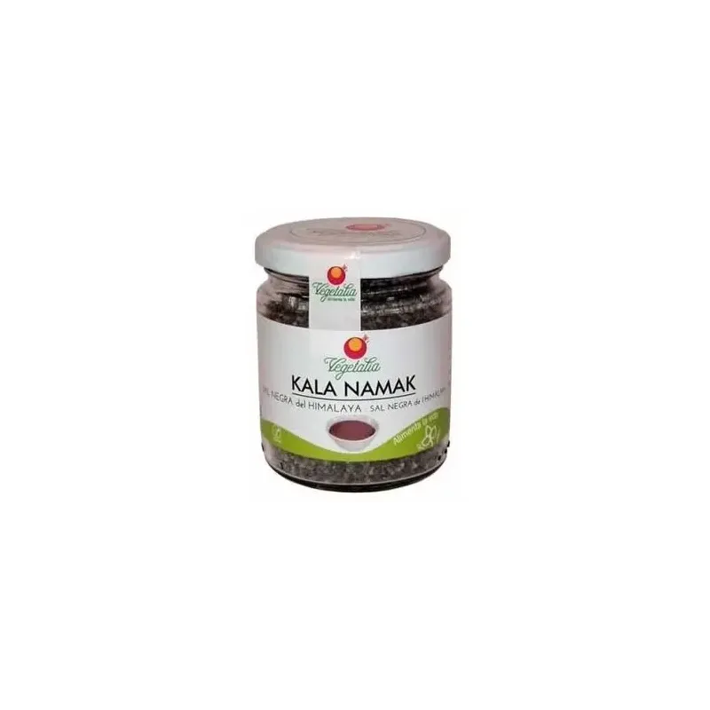 Vegetalia sal negra himalaya kala namak 220g | Farmacia Barata