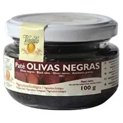 Pate de olivas negras pequeño 100gr. bio