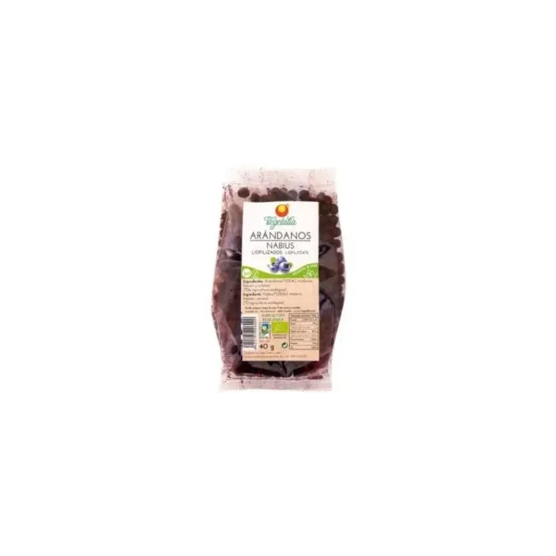 Vegetalia arandano nego liofilizad bio 40g | Farmacia Barata