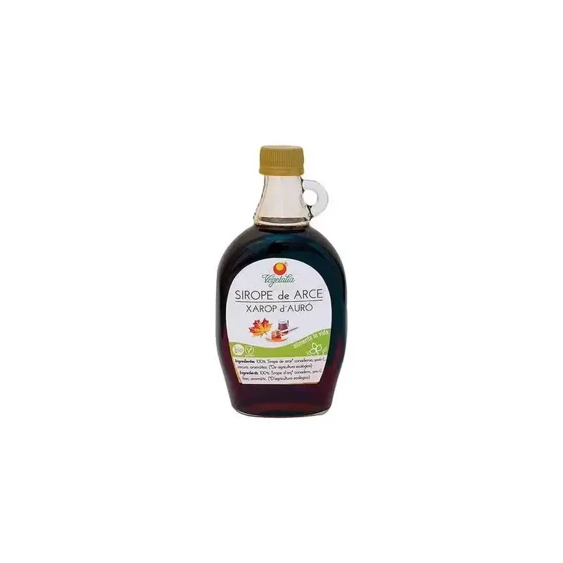 Vegetalia sirope de arce bio 375ml | Farmacia Barata
