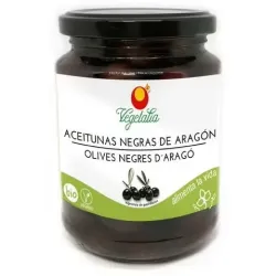 Vegetalia aceitunas negas arago eco 220 220g