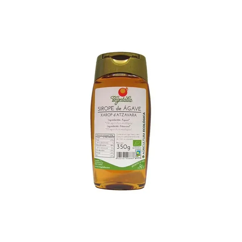 Vegetalia sirope agave bio 350ml | Farmacia Barata