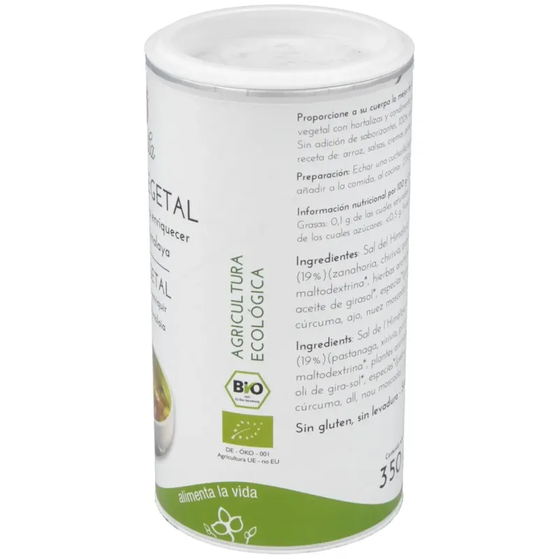 Vegetalia caldo veg. polvo himalaya s/g 350g | Farmacia Barata Vegetalia caldo veg. polvo himalaya s/g 350g | Farmacia Barata
