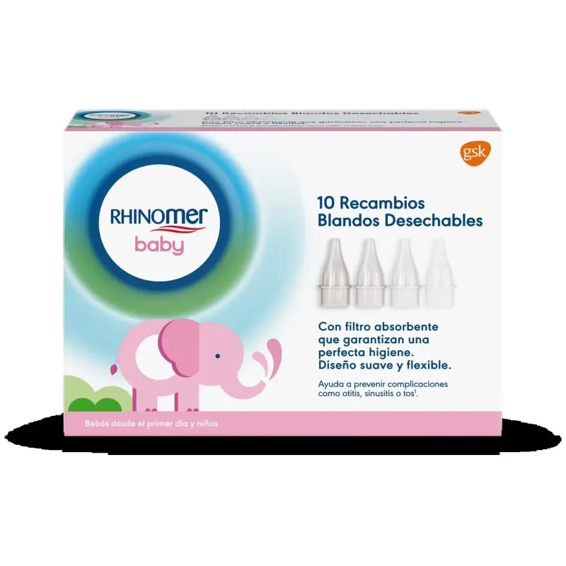 Rhinomer baby confort recambios 10uds | Farmacia Barata Rhinomer baby confort recambios 10uds | Farmacia Barata