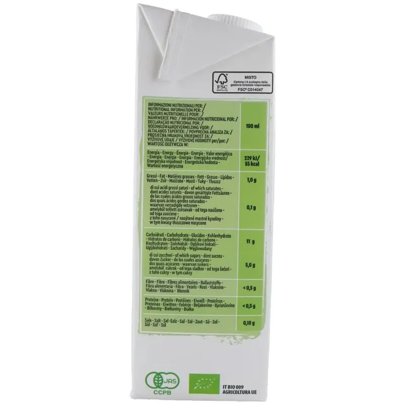 Bebida vegetal de arroz 1lt. bio sg s/a | Farmacia Barata